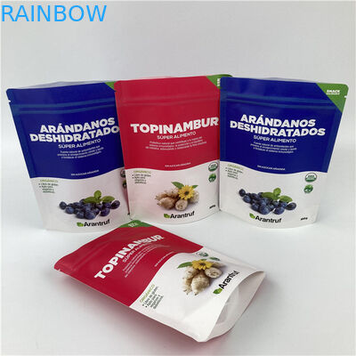 Ukuran / Desain Disesuaikan Pencetakan Berwarna-warni Doypack Bahan ramah lingkungan dan aman