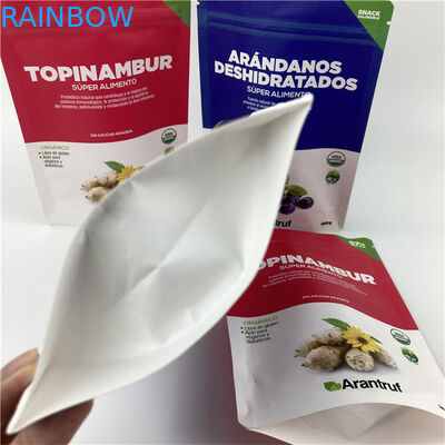 Ukuran / Desain Disesuaikan Pencetakan Berwarna-warni Doypack Bahan ramah lingkungan dan aman