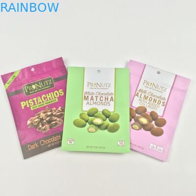 Custom Matte Stand Up Pouch Aluminium Foil Mylar Bag Powder Packaging