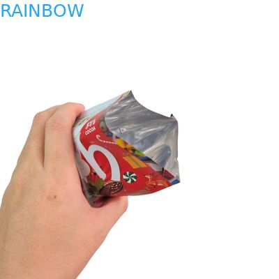 Biodegradable Food Grade Snack Packaging Heat Seal Aluminium Foil Zipper Bag Untuk Kacang Teh Kopi Makanan Hewan Peliharaan