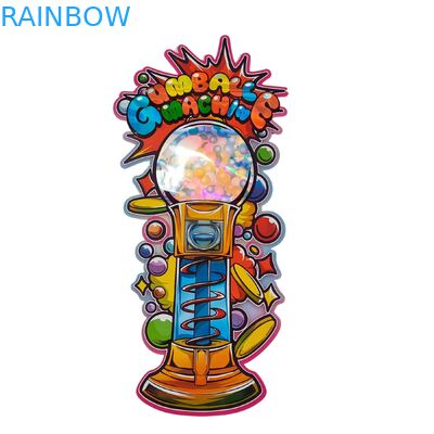 Kantong Mylar Holografik Sentuhan Lembut dengan Resleting untuk Permen Herbal Bunga Kering Permen Karet Biskuit Gula Kemasan Tahan Anak