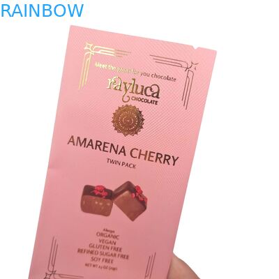 Percetakan khusus Daur Ulang Makanan Kecil Segel Panas Kental Berwarna-warni Makanan Kantong Kacang Kue Paket Snack Bag Paket