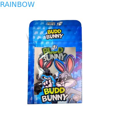 Custom Logo 7g 28g Kantong Mylar yang Bisa Disertakan Kembali untuk Pengemasan Makanan Ringan