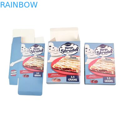 Custom 3.5g 7g 14g Bau Proof Mylar Tas dengan Kotak