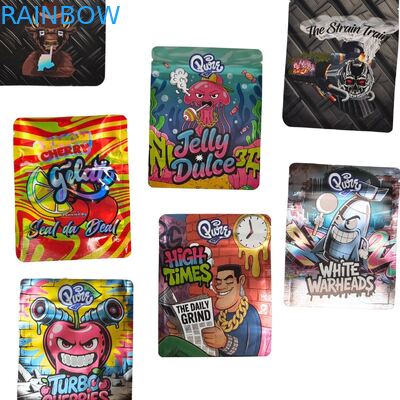 Tas Mylar yang bisa ditutup ulang untuk kemasan makanan