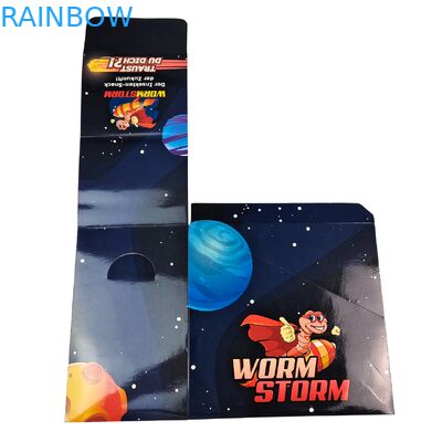 Custom Retail Display Lipat 3.5g Kotak kertas untuk Sarapan Segera Buah Kering Kacang Biji Makanan Kemasan