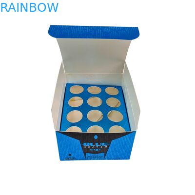 Jumlah paket kotak lipat yang dapat disesuaikan dan sampel persediaan gratis yang ditawarkan