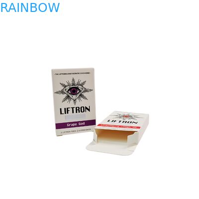 Biodegradable Lipat Kraft Paper Box Food Grade Embossing Storage Packaging for Candle Candy Kotak Kardus Lipat