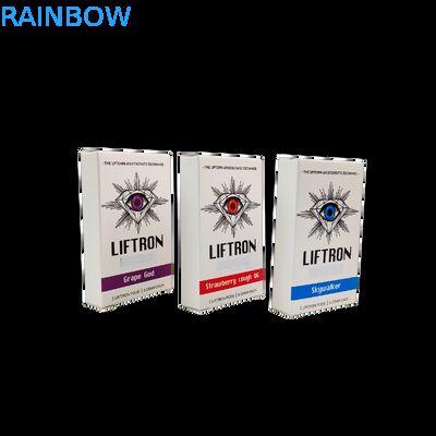 Biodegradable Lipat Kraft Paper Box Food Grade Embossing Storage Packaging for Candle Candy Kotak Kardus Lipat