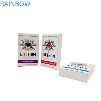 Biodegradable Lipat Kraft Paper Box Food Grade Embossing Storage Packaging for Candle Candy Kotak Kardus Lipat