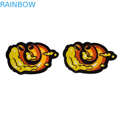 Kantong Mylar Holografik Tahan Anak Segel 3 Sisi Kantong Kemasan Makanan Ringan Aluminium Foil