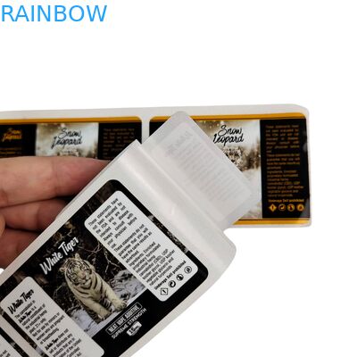 Terima logo kustom OEM Fashionabl dicetak stiker Label anggur perekat Stiker Label Perekat Tahan Air