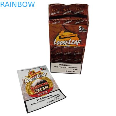 3.5g Biodegradable Mylar Bag Box dengan ketebalan 3,5g Kotak kertas bergelombang untuk penyimpanan cetak khusus