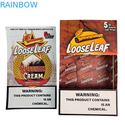 3.5g Biodegradable Mylar Bag Box dengan ketebalan 3,5g Kotak kertas bergelombang untuk penyimpanan cetak khusus