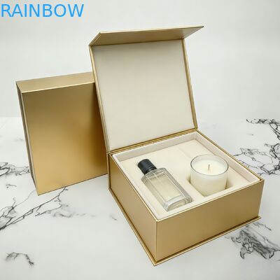 Custom Logo Luxury Besar Matte Paperboard Biodegradable Magnetic Closure Lipat Kotak Paket untuk kemasan kosmetik