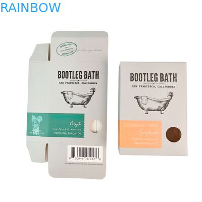 Kotak Kemasan Kosmetik Biodegradable Kustom dengan Desain Klasik dan Laminasi Glossy