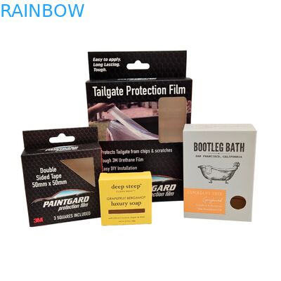 Kotak Kemasan Kosmetik Biodegradable Kustom dengan Desain Klasik dan Laminasi Glossy