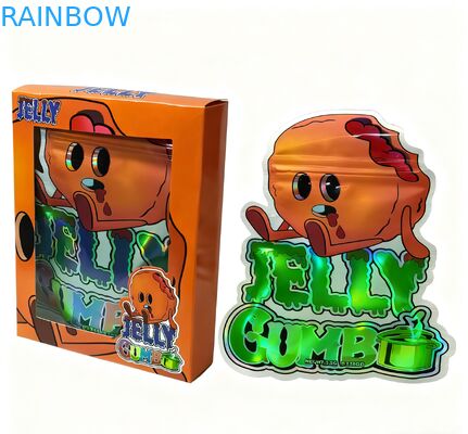 Custom Printed 3.5g Resealeable Mylar Bags for Snack Packaging Stand Up Bags