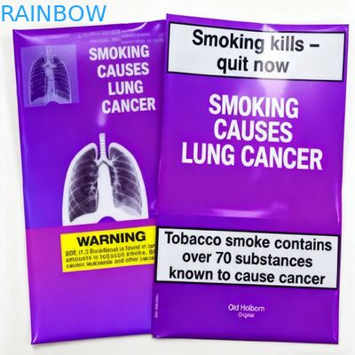 Tas Pre-rolled Ziplock Makanan Makanan Kemasan Makanan Kelas Tiga Sisi Seal Kantong Plastik untuk Tembakau Mylar Bag