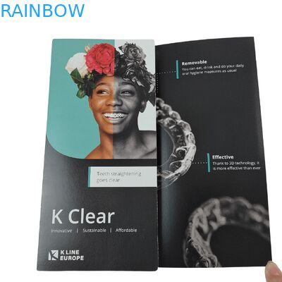 Kotak Kit Kawat Gigi Logo Kustom Kotak Kemasan Penyelaras Ortodontik Dengan Sisipan Kertas Kotak Kemasan Penyelaras Gigi