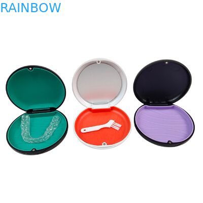 Custom Logo Print Dental Aligner Box dengan Magnetic Closure dan Ketebalan 350g untuk Orthodontic Packaging