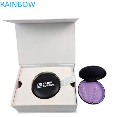 Kotak Ortodontik Daur Ulang dengan Logo Kustom dan Penutup Magnetik untuk Pengemasan Gigi