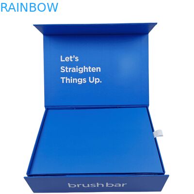 Custom Luxury Magnetic Closure Gift Box awet 350g Ketebalan Packaging Box Untuk Perhiasan Kosmetik