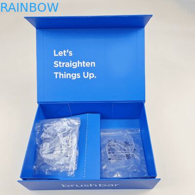 Custom Luxury Magnetic Closure Gift Box awet 350g Ketebalan Packaging Box Untuk Perhiasan Kosmetik