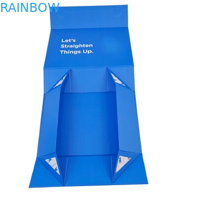 Custom lipat magnetik tutup kotak hadiah Flat Pack Magnetic Paper Cardboard Magnetic Penutupan untuk pakaian hadiah