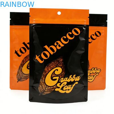 Empty Child Resistant Recyclable Aluminium Foil Mylar Food Grade Smellproof Cigar Rolling Foil Tas Tembakau