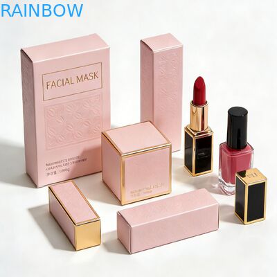 Custom Luxury White Cardboard Box Untuk Botol Parfum 50ml 100ml Box Top Lid Perfume Set dengan Premium Gift Box