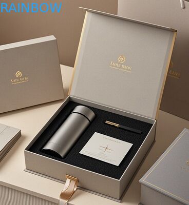 Custom Luxury Biodegradable 350g Ketebalan Karton Kertas Kotak Kemasan Folder untuk Hoodie Sepatu Pakaian Pengiriman Hadiah