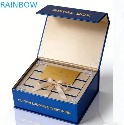 Custom Luxury Biodegradable 350g Ketebalan Karton Kertas Kotak Kemasan Folder untuk Hoodie Sepatu Pakaian Pengiriman Hadiah