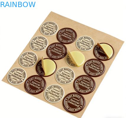 Custom Die-cut Waterproof UV Resistant Eco-Friendly Matte Holographic Barcode Adhesive Vinyl Sticker untuk Kerajinan Industri