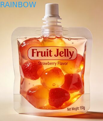 Tas Spout Custom 30ml Untuk Puree Yogurt Buah Baby Juice Baby Makanan Komplementer Bentuk Spout Bag Plastik Bag