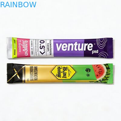 Kustom 1G 3G 5G Susu Teh Bubuk Kolagen Bubuk Sachet Panas Dapat Disegel Dapat Didaur Ulang PET Aluminium Foil Laminasi Ritsleting Tas Makanan