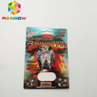 3D Kemasan Kartu Badak Badak 3D Badak Rhino 11 Mens Suplemen Seksual Untuk Meningkatkan Libido