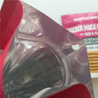 SGS Plastik Snack Bag Kemasan Logo Kustom Mylar Doypack Untuk Keripik Kentang / Biskuit