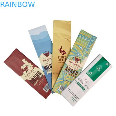 Kantong Berdiri Tahan Bau Kualitas Makanan 120 Mikron untuk Kemasan Kopi dan Camilan