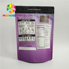 Kantong Plastik Daur Ulang Kemasan Aluminium Foil Tea Food Ziplock Bag Untuk Protein Powder