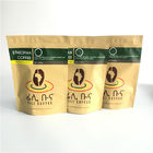 Waterproof Biodegradable Stand Up Coffee Kantong Pelangsing Matcha Green Tea Kraft Paper Bags