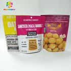 Makanan Snack Bag Packaging Zipper / Euro Hole Untuk Kemasan Kue Kacang 500g