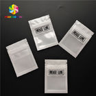 SGS Kantong Plastik Kemasan Kosmetik Krim Minyak Zip Seal Bags Kantong Aluminium Foil