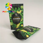 Bahan Laminasi Stand Up Pouch Bags Kemasan Moringa Leaf Powder Dengan Zipper