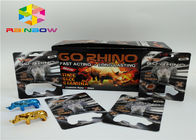 Efek 3D Crazy Rhino 69 Rhino 7 Kapsul Seks Pil Kartu laki-laki peningkatan kotak kemasan pil dan blister kartu 3d / kotak