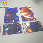 Self Adhesive Hologram Envelop Bags 8x12 Inch Untuk Case Telepon / Pakaian Packing