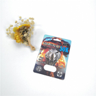 Warna Disesuaikan 3d Blister Card Fire Rhino 50K Male Enhancement Pill Packaging
