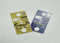 Kartu Hologram Foil Stamping Paper Pria Enhancer Capsule Untuk Pil