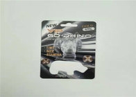 Kemasan Kartu Blister Waterproof Rhino 99 50k Male Enhancement Pills 3d Effect Insert Card