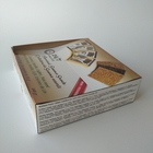 Kertas Herbal Dupa Kemasan Kotak Karton Pop Up Tampilan Bergelombang Karton